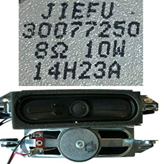 Speakers for Vestel JIEFU 30077250 8 Om 10W