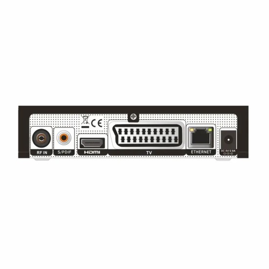 IPC800 HEVC HD DVB-C/T2 приемник с карточетец