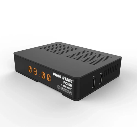 IPC800 HEVC HD DVB-C/T2 приемник с карточетец