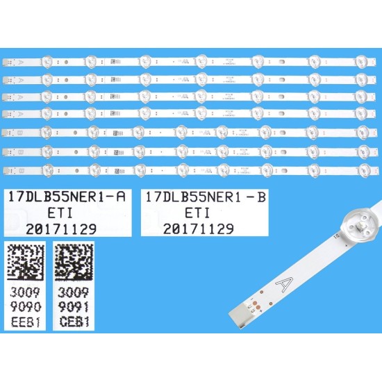 Лед ленти комплект за 55" 17DLB55NER1-A 17DLB55NER1-B